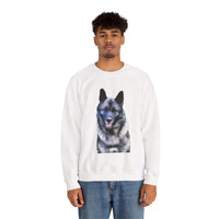 Norwegian Elkhound - Unisex 50/50 Crewneck Sweatshirt
