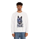 Norwegian Elkhound - Unisex 50/50 Crewneck Sweatshirt