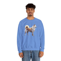 Kishu Ken - Unisex 50/50 Crewneck Sweatshirt