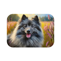 Keeshond Bathroom Rug Mat