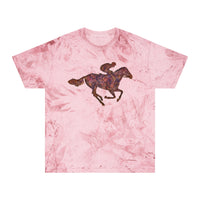 Race Horse Unisex Cotton  -  Color Blast T-Shirt