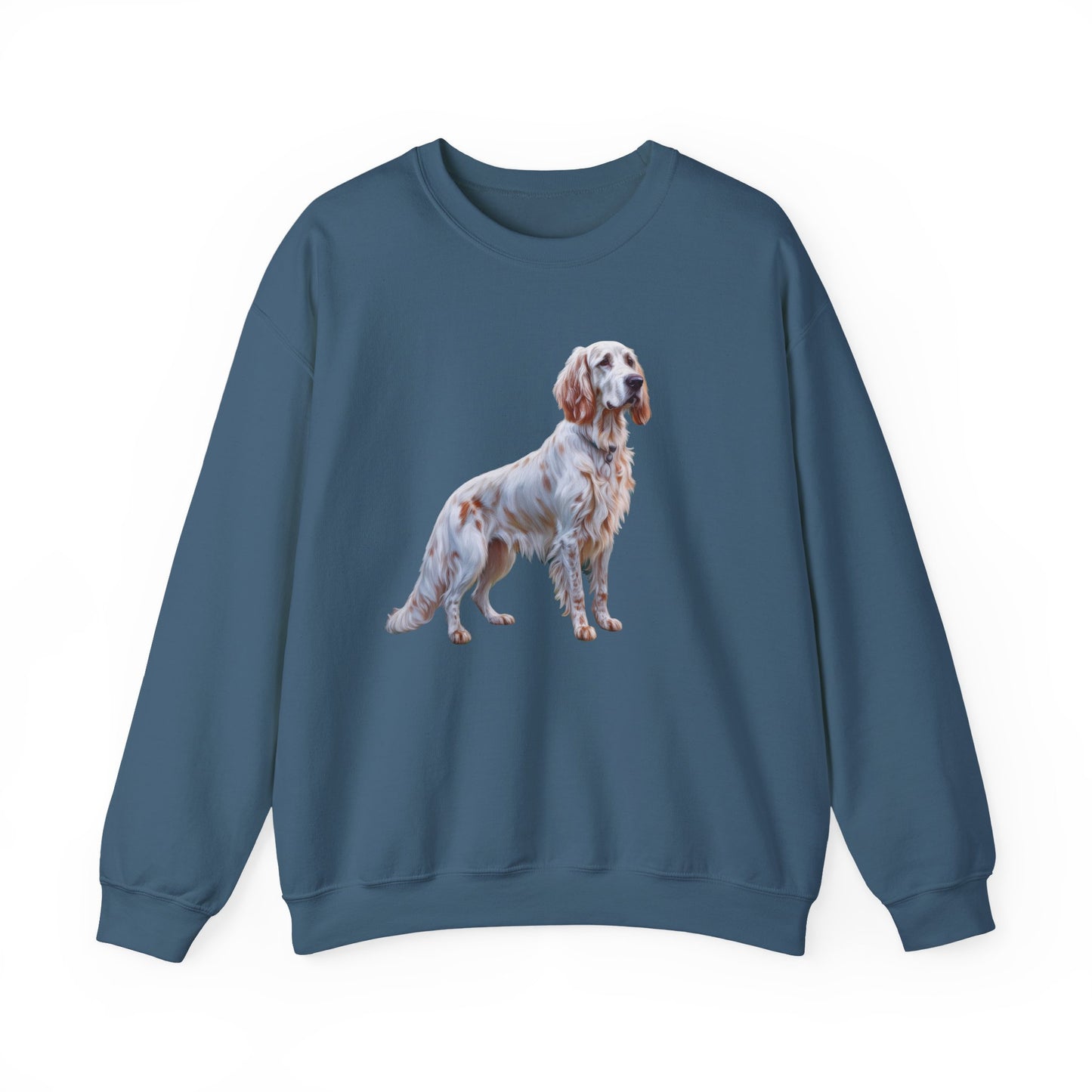 English Setter #2 - Unisex 50/50 Crewneck Sweatshirt