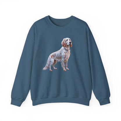 English Setter #2 - Unisex 50/50 Crewneck Sweatshirt
