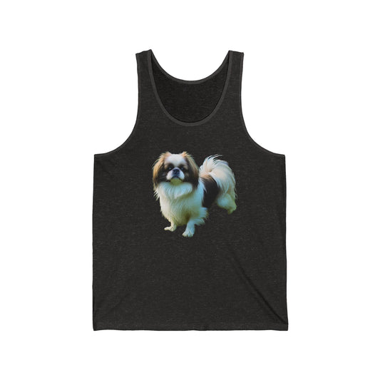 Japanese Chin - Unisex Jersey Tank