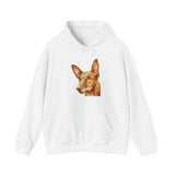 Egyptian Pharoh Hound Unisex 50/50  Hooded Sweatshirt