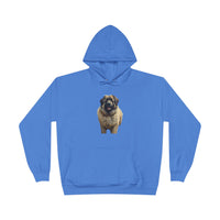 Caucasian Shepherd Dog Unisex Fleece Lined Pullover Hoodie Sweatshirt