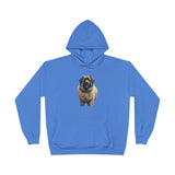 Caucasian Shepherd Dog Unisex Fleece Lined Pullover Hoodie Sweatshirt