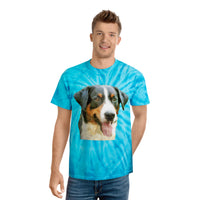 Appenzeller Sennenhund Unisex Cotton Tie-Dye Tee, Cyclone