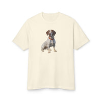 Braque du Bourbonnai - Unisex Relaxed Fit Garment-Dyed Heavyweight Cotton Tee