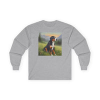 Greater Swiss Mountain Dog Cotton Long Sleeve Tee