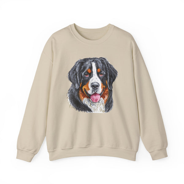 Bernese Mountain Dog #2 Unisex 50/50 Crewneck Sweatshirt