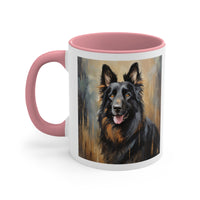 Artistic Bohemian Shepherd 11oz Ceramic Accent Mug