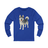 Alaskan Klee Kai - Unisex Jersey Long Sleeve Tee