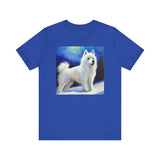American Eskimo Dog Unisex Jersey Short Sleeve Tee