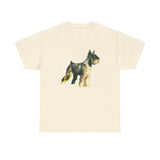 Schnauzer Unisex Heavy Cotton Tee