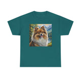 German Spitz Unisex Heavy Cotton Tee