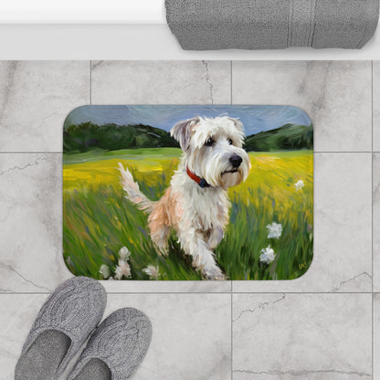 Dandie Dinmont Terrier - Bathroom Rug Mat