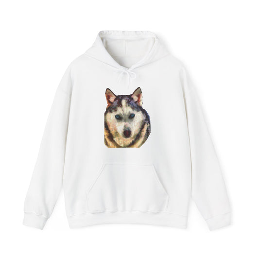 Siberian Husky 'Sacha' Unisex 50/50 Hoodie
