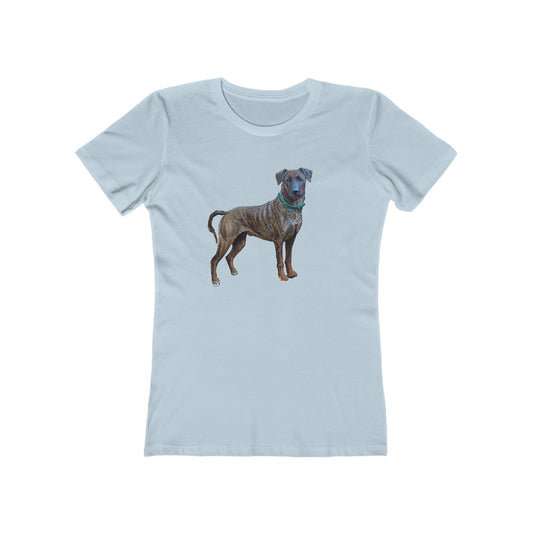 Treeing Tennessee Brindle  -  Women's Slim Fit Ringspun Cotton Tee