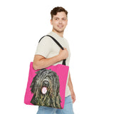 Puli Polyester Canvas Tote Bag (AOP)