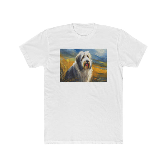 Old English Sheepdog Men's Fitted Cotton Crew Tee