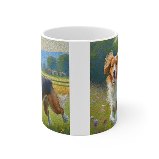 Nederlandse Kooikerhondje  Ceramic Mug 11oz