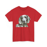 Weimaraner 'Greyson' Unisex Heavy Cotton Tee