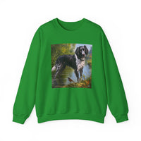 Large Munsterlander  - Unisex 50/50  Crewneck Sweatshirt