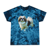 Japanese Chin Tie-Dye Tee, Crystal