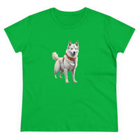 Yakutian Laika  Women's Midweight Cotton Tee