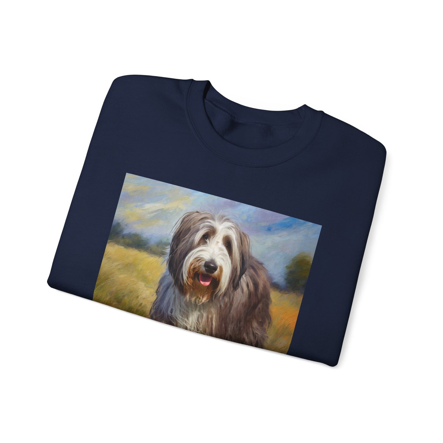 Bearded Collie Charm Crewneck Sweatshirt