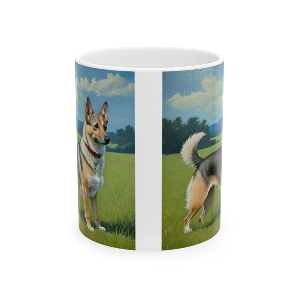 Swedish Vallhund Ceramic Mug - 2 Sizes