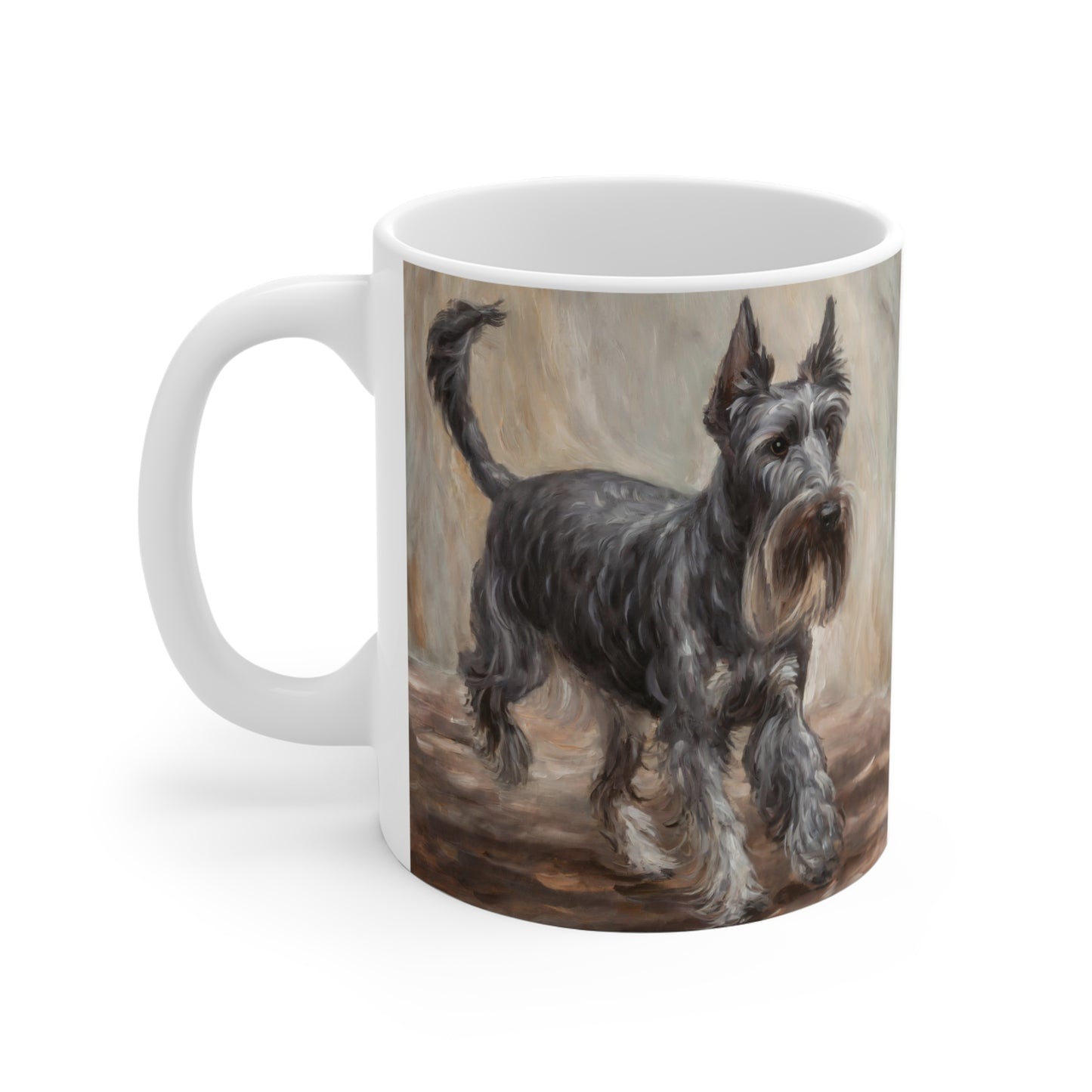 Cesky Terrier - Whimsical Ceramic Mug 11oz