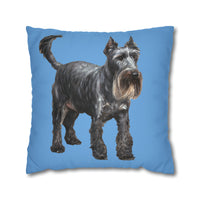 Cesky Terrier- Spun Polyester Square Pillow Case