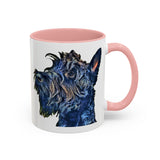 Schnauzer Ceramic Accent Coffee Mug, 2 sizes