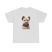 Yorkshire Terrier - Yorkie 'Lupis' Unisex Heavy Cotton Tee