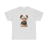 Yorkshire Terrier - Yorkie 'Lupis' Unisex Heavy Cotton Tee