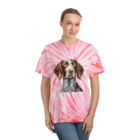 German Wirehaired Pointer Classic Tie-Dye Tee, Cyclone