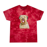 Bouvier des Flandres Unisex Crystal Cotton Tie-Dye Tee