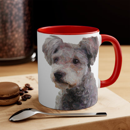 Hungarian Pumi Accent Coffee Mug, 11oz
