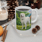 Hungarian Kuvasz Ceramic Mug 11oz