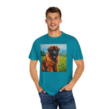 Leonberger Dog Lover - Unisex Garment-Dyed T-Shirt