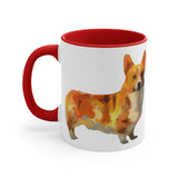 Pembroke Welsh Corgi Accent Coffee Mug, 11oz