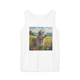 Irish Wolfhound Unisex Relaxed Fit Garment-Dyed Tank Top