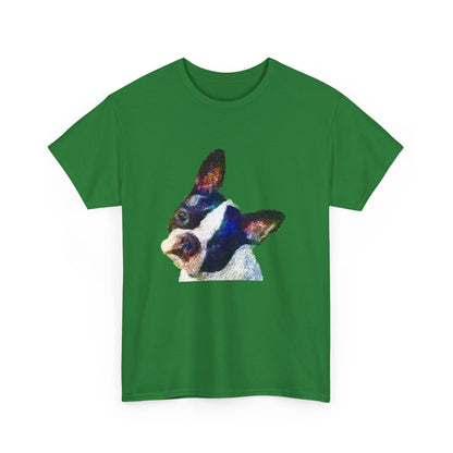 Boston Terrier 'Skipper' Unisex Heavy Cotton Tee