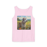 Irish Wolfhound Unisex Relaxed Fit Garment-Dyed Tank Top