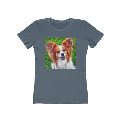 Papillon -  Women's Slim Fit Ringspun Cotton T-Shirt