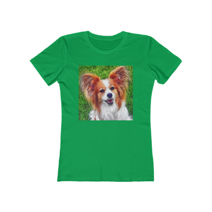 Papillon -  Women's Slim Fit Ringspun Cotton T-Shirt