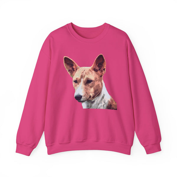 Basenji Unisex 50/50 Crewneck Sweatshirt: Yodel Your Style