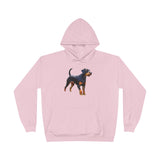 Jagdterrier - Unisex Fleece Lined Pullover Hoodie Sweatshirt